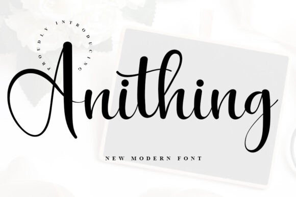 Anithing Font: Elevating Web Design with Elegant Typography