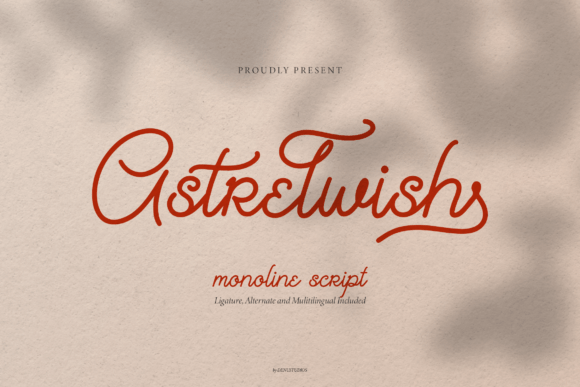 Astrelwish Font: Elevating Digital Brand Identity