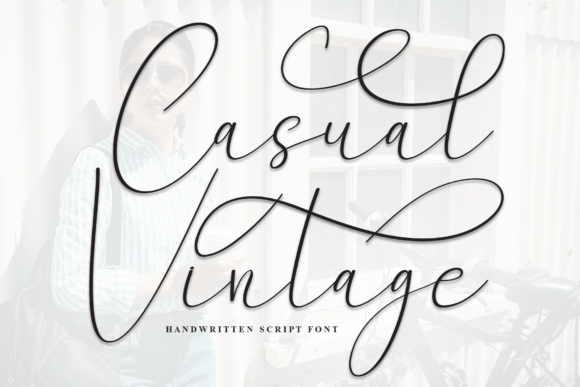 Casual Vintage: A Stylish Script Font for Business Branding