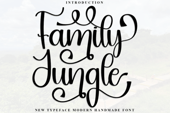 Family Jungle: A Script Font That Adds Personality to Your Campaign Visuals