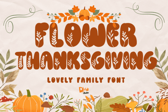 Flower Thanksgiving Font: A Designer’s Campaign Review