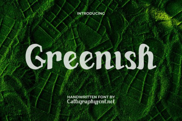 Greenish Font Review: A Serene Typeface for Eco Branding