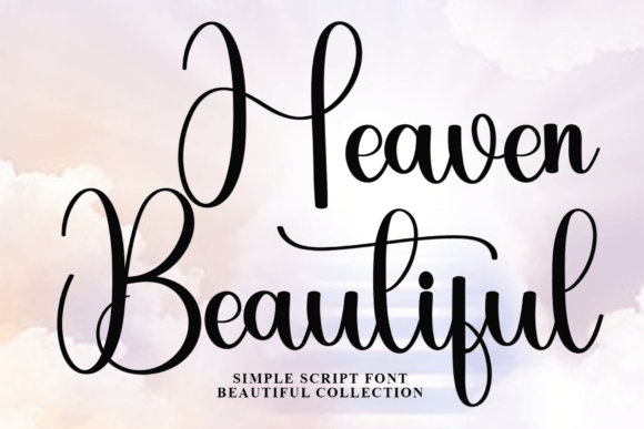 Heaven Beautiful Font for Modern Web Design