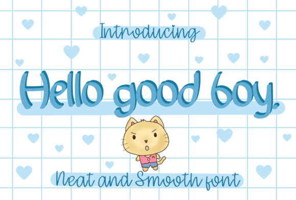 Hello Good Boy Font: A Festive Typeface for Branding