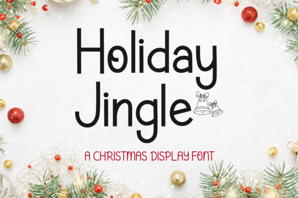 Holiday Jingle Font: A Playful Typeface for Editorial Design