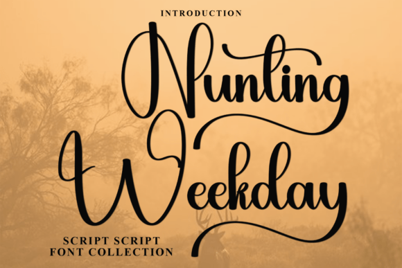 Hunting Weekday Font: Elevate Your Small Business Brand