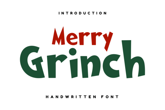 Merry Grinch: A Handwritten Font for Makers and Creative Sellers