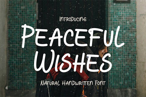 Peaceful Wishes Font: A Review for Editorial Design