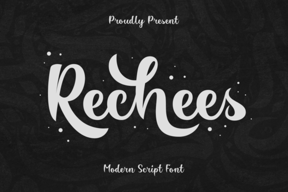Rechees Font: Adding Playful Flow to Web Design