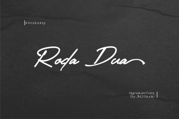 Roda Dua: A Designer’s Take on This Script Font