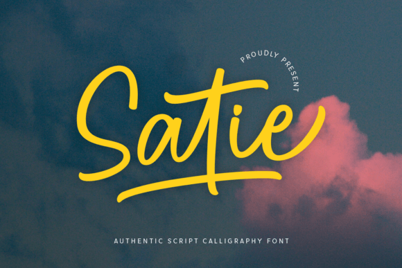 Satie Font Review: Elegant Script for Web Design