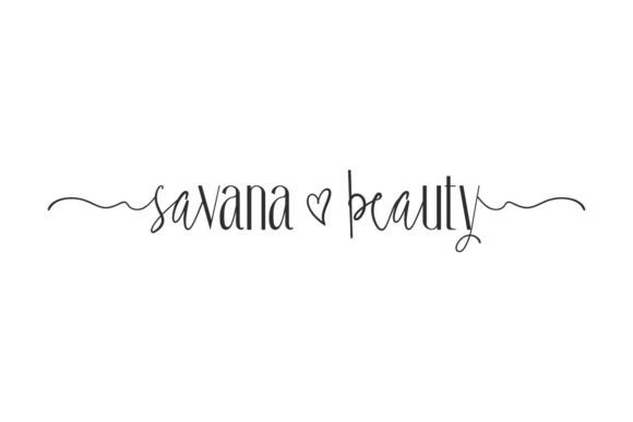 Savana Beauty Font: Elevating Handmade Labels & Packaging