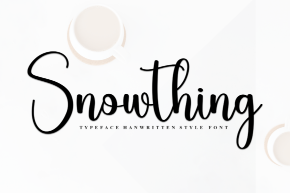 Snowthing Font: Bold Script for Digital Campaigns