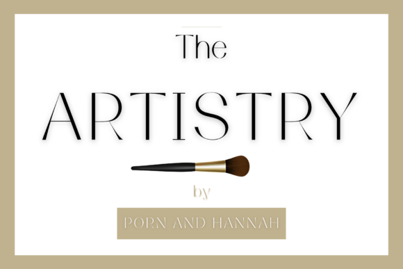 The Artistry: A Handwritten Font That Brings Craft Designs to Life