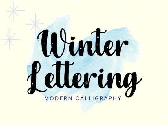 Winter Lettering: A Designer’s Review of This Elegant Modern Calligraphy Font